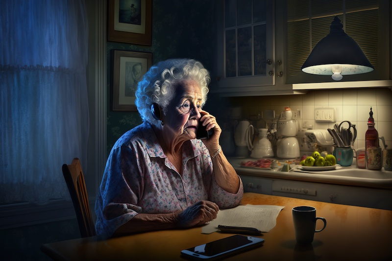 elderly telephone scams